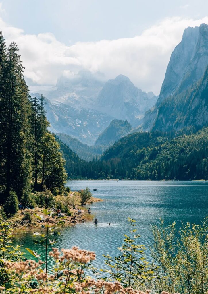 outside lake